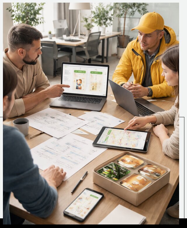 Разработка агрегатора доставки еды в Пятигорске от 15410 р., АвикейПтг