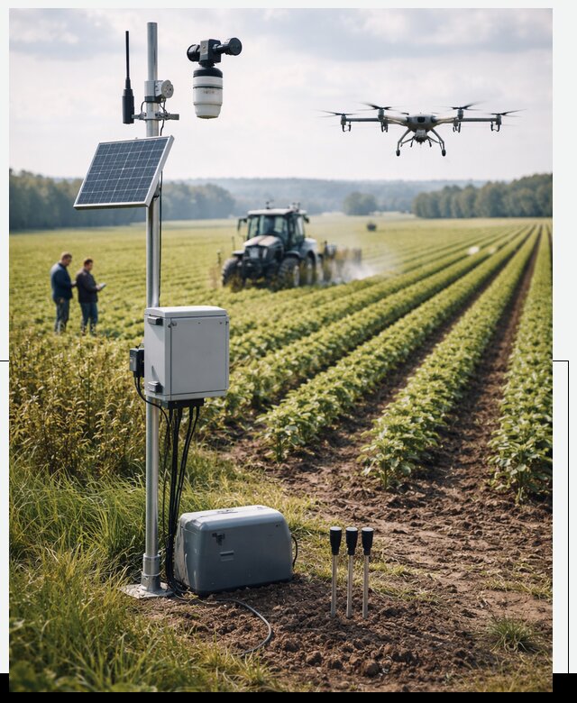 Разработка IoT мониторинга полей в Пятигорске от 8732 р. | АвикейПтг